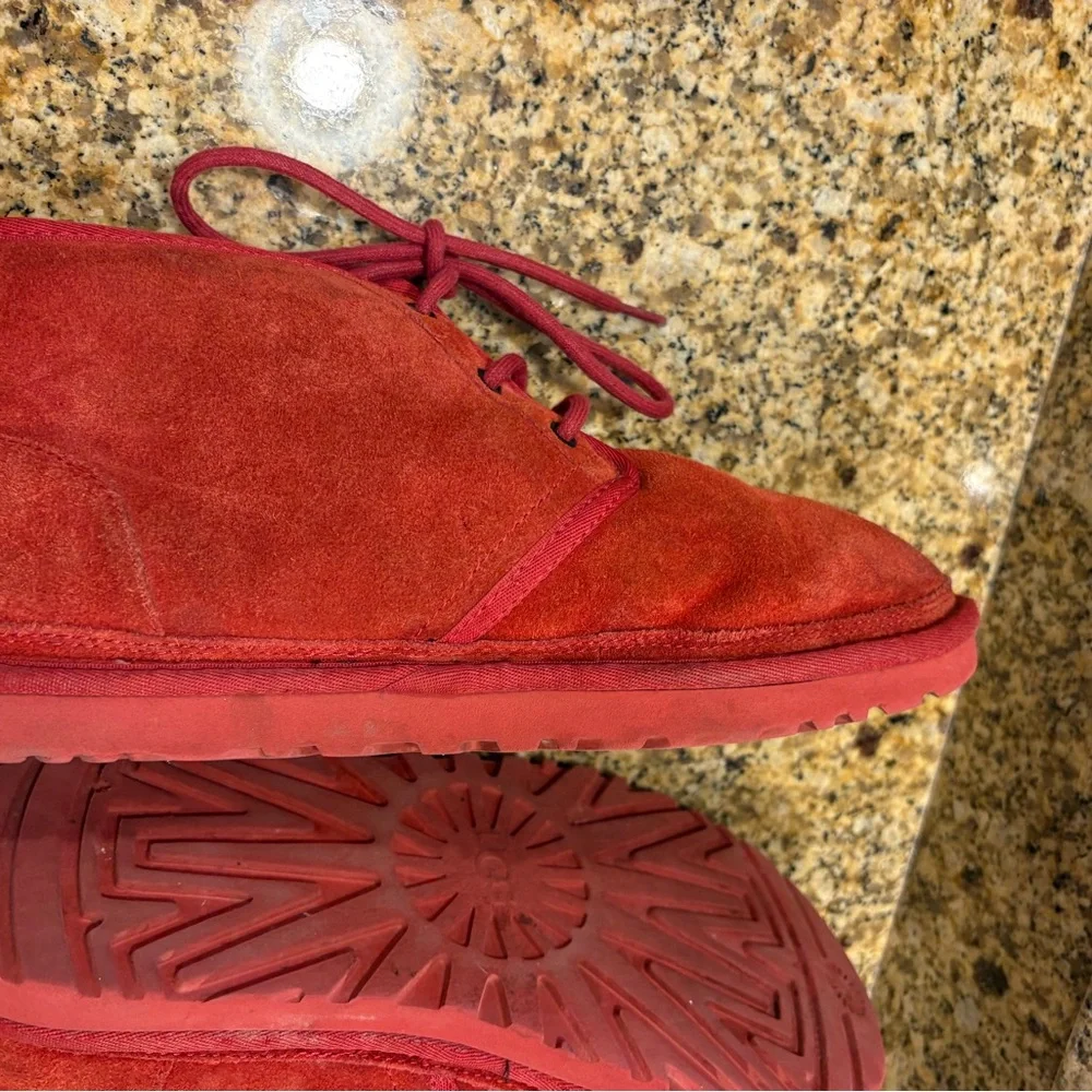 UGG Neumel Ankle Chukka Casual Suede Boots Mens Size 10